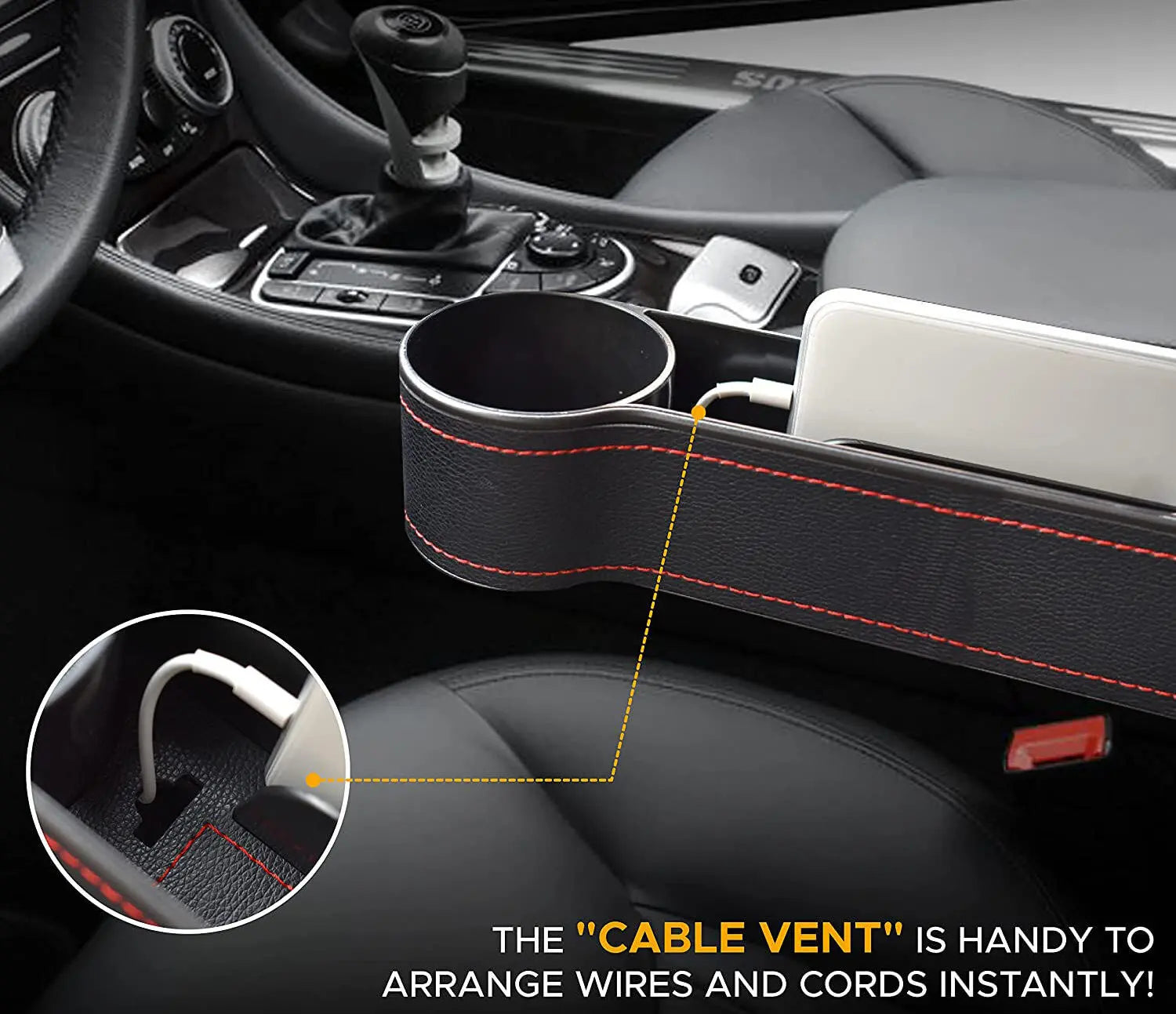 NexRide LuxeSeat Gap Organizer