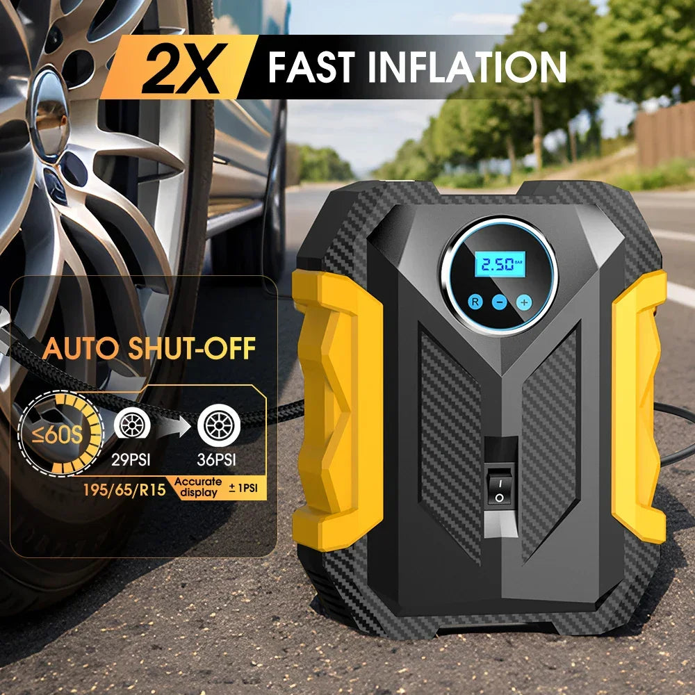 NexRide AirForce 150PSI Car Inflator